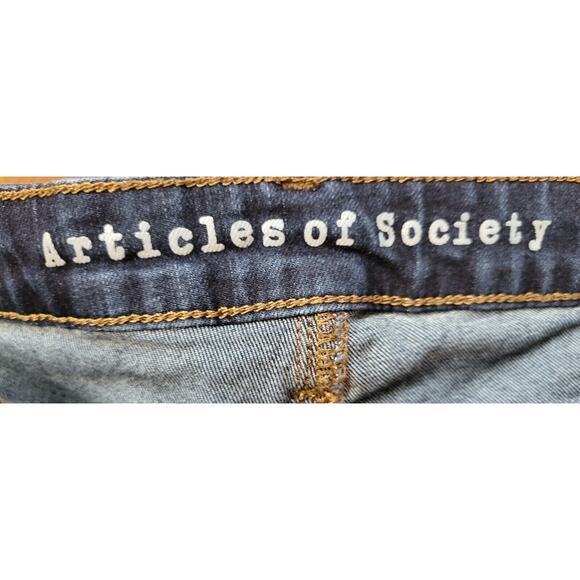 Articles of Society Women's Skinny Jeans Size 29 Mya Dark Wash Blue Inseam 28 in - Picture 7 of 10
